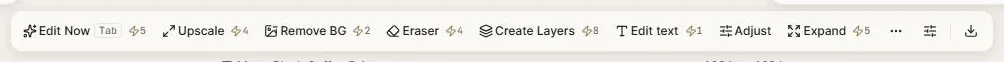 The image toolbar